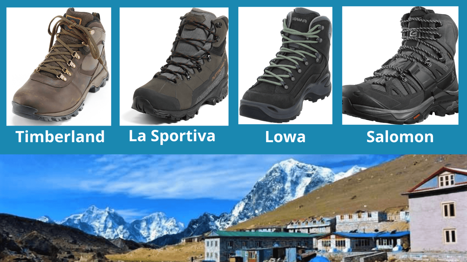Best Boots for Everest Base Camp Trek EBC Trekking in Nepal Details